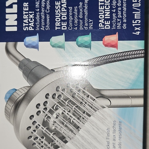 MOEN Aromatherapy HAND Shower  IN208H2SRN Brushed Nickel - Picture 2 of 9